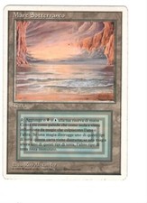Mare sotterraneo Carta  Dual Land Magic The Gathering FWB - Italiana MTG vintage