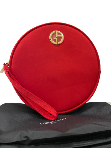 Giorgio armani pouchette rossa - armani,