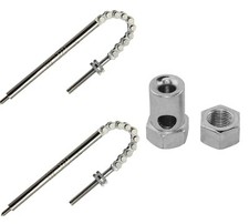 NOS VINTAGE STURMEY ARCHER BICICLETTA RICAMBI 3 VELOCITÀ MOZZO BICICLETTA ASSE DADI BULLONI