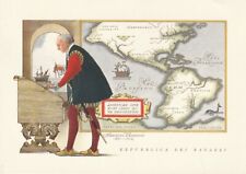 C1 - Cp Cartolina Repubblica dei Ragazzi Serie 1 Navigatori A. Vespucci - Fg Nvg