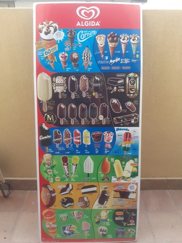 Targa gelati algida - gelati,