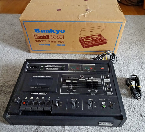 Sankyo tapedeck std - tapedeck, in