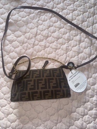 Preowned fendi zucca vitello - preowned,