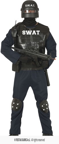 Costume swat poliziotto forze - costume,
