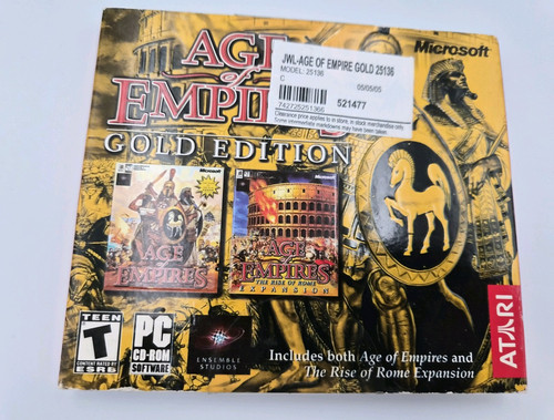 Atari age empires gold - of,