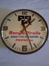 OROLOGIO DA PARETE PUBBLICITARIO ITALIANO VINTAGE VEDI FOTO