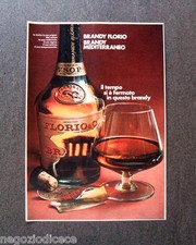 [GCG]  O049 - Advertising Pubblicità - 1969 - BRANDY FLORIO