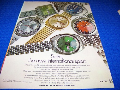 1970 seiko watches - &,