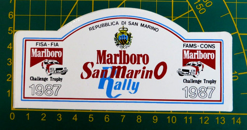 Adesivo vintage marlboro san - adesivo,