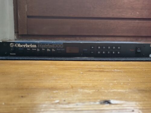 Oberheim matrix 1000 - oberheim, matrix-1000