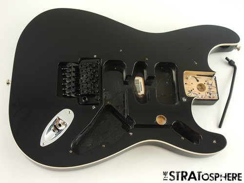 Fender tom morello strat - morello, corpo