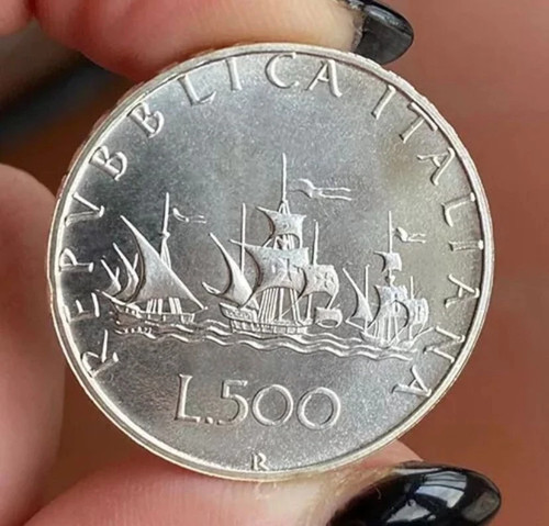 Caravelle 500 lire 1987 - caravelle,