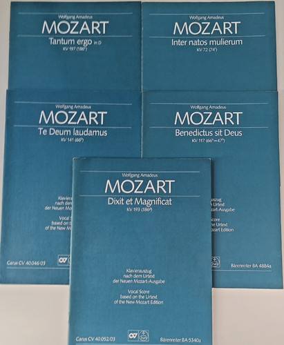 Mozart lotto partiture - lotto,