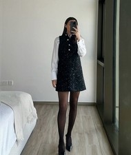 Zara Mini Abito Strutturato