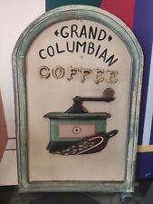 Quadro  in legno Pub/Bar  con rilievo in 3D.  Vintage. Hand made 