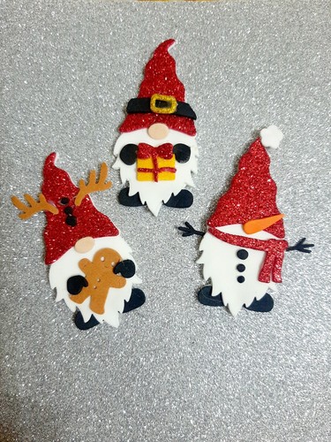 Set gnomi babbo natale - 6,