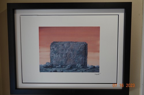 Rene magritte litografia - rene,