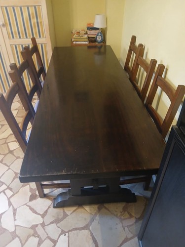 Tavolo legno completo - tavolo, in