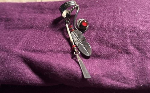 Orecchini vintage sterl navajo - orecchini,