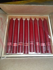 Candele Seletti in scatola da 24 pezzi non colano tre colori disponibili