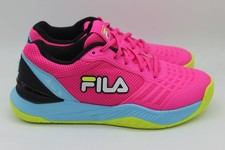 Scarpe da tennis Fila Junior Axilus 3 rosa/blu nuove taglia 7,5