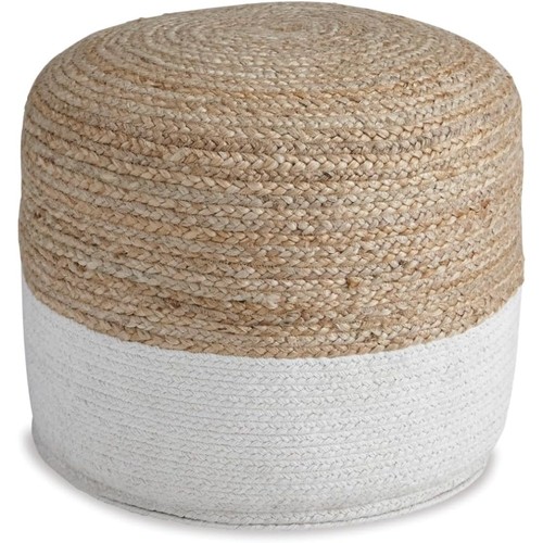 Jute cotton pouf - 19, x