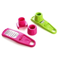  Pressa per aglio multifunzione Cucina domestica Pressa per aglio in plastica in