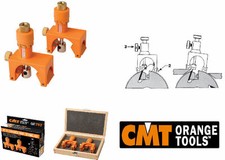  Set di 2 allineatori magnetici CMT per coltelli da pialla Codice : CMT792