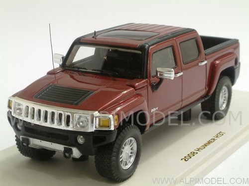 Hummer h3t 2008 - sonoma, red