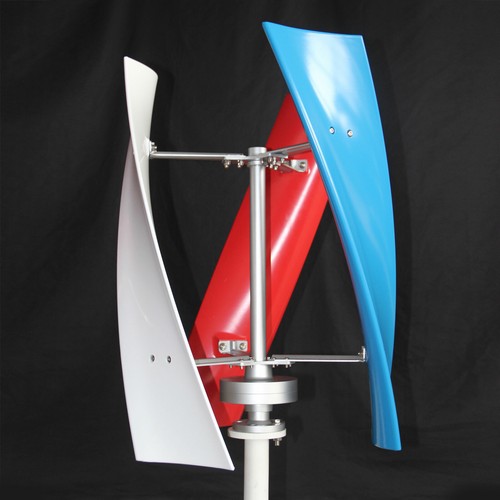 Turbina eolica verticale - , asse