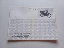 Malaguti 50 Fifty HF 1991 catalogo ricambi originale telaio