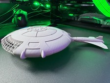 Out of the Blue Spaceship -