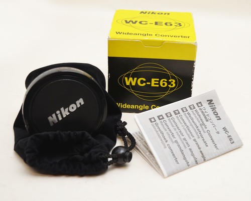 Nikon e63 wide - wide, converter