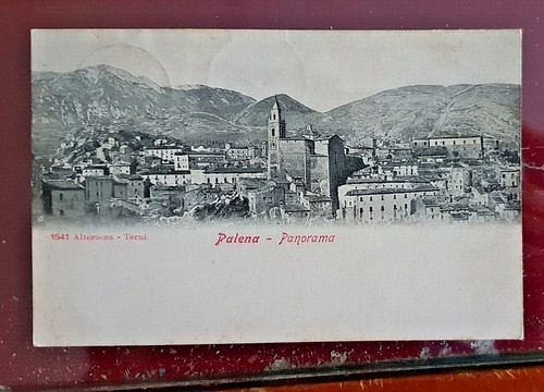 Cartolina palena chieti - palena,