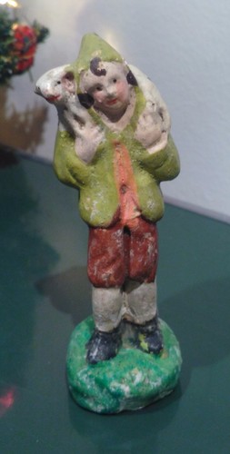 Antico pastore per presepe - ,