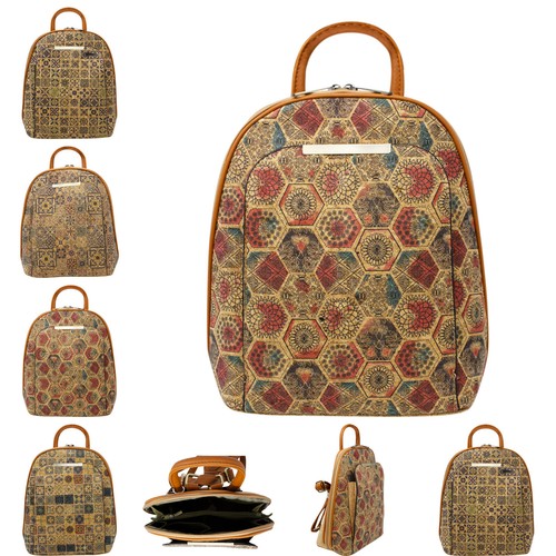Women multi coloured rucksack - multi,