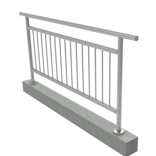 Ringhiera acciaio inox v2a - ringhiera,