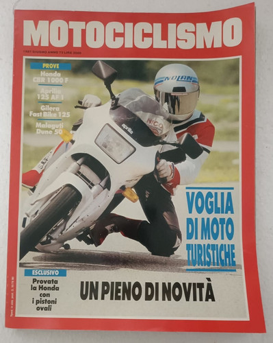 Motociclismo epoca 1987 - d'epoca,