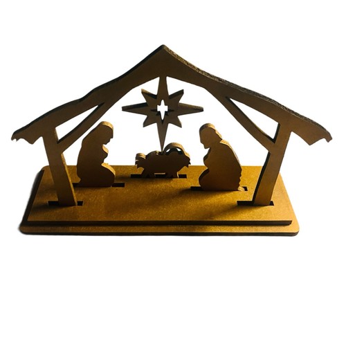 Presepe artigianale legno x - artigianale,