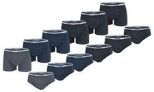 Pack 6 Paia Slip / Boxer Uomo LIABEL Cotone Elasticizzato Vari Colori Art.101