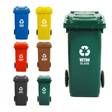 KIT Adesivi Raccolta Differenziata Vinile PVC Bidoni Cassonetti Carta Vetro