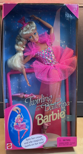 Vintage twirling ballerina - twirling,