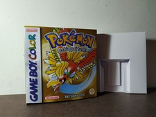 only box  pokemon Oro gameboy - gb gba gbc nintendo - solo scatola