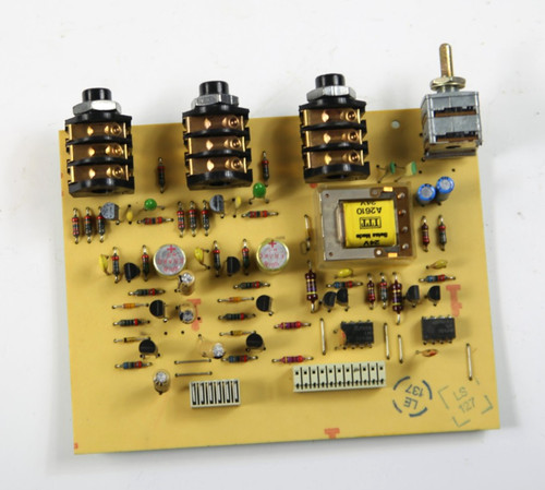 Scheda originale studer - originale,