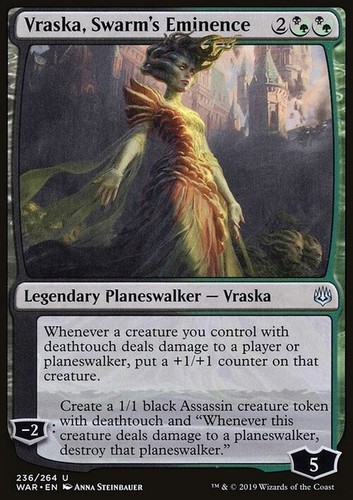 Vraska swarm eminence war - swarm's,