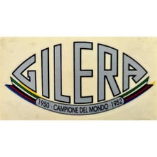 GILERA DECALCOMANIE SERBATOIO  - TANK DECAL MOTOR BIKE- MOTOR VINTAGE - DECALQUE