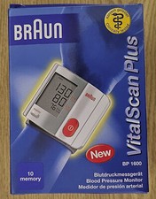 * Braun VitalScan Plus BP1600 Misuratore di Pressione Arteriosa, Completamente Automatico. Misuratore pressione sanguigna/polsmatico