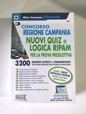 Manuale per Concorsi - 3200 Quiz Logica E Teoria - Ed. Simone