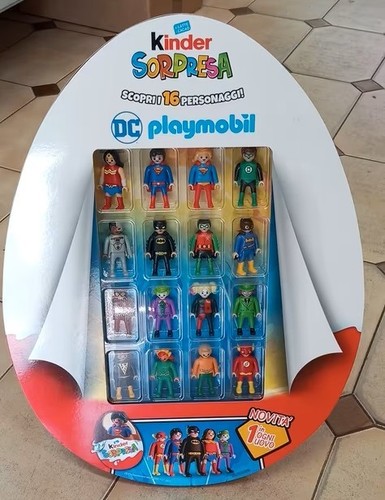 Kinder sorpresa playmobil - kinder, dc