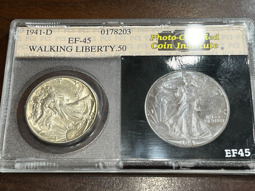 1941 walking liberty mezzo - 1941-d,